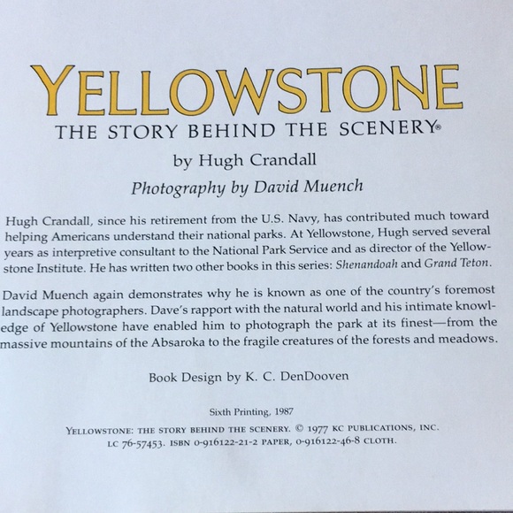 Set of 4 National Park vintage guidebooks Grand Tetons Glaciers Yellowstone - Picture 13 of 16